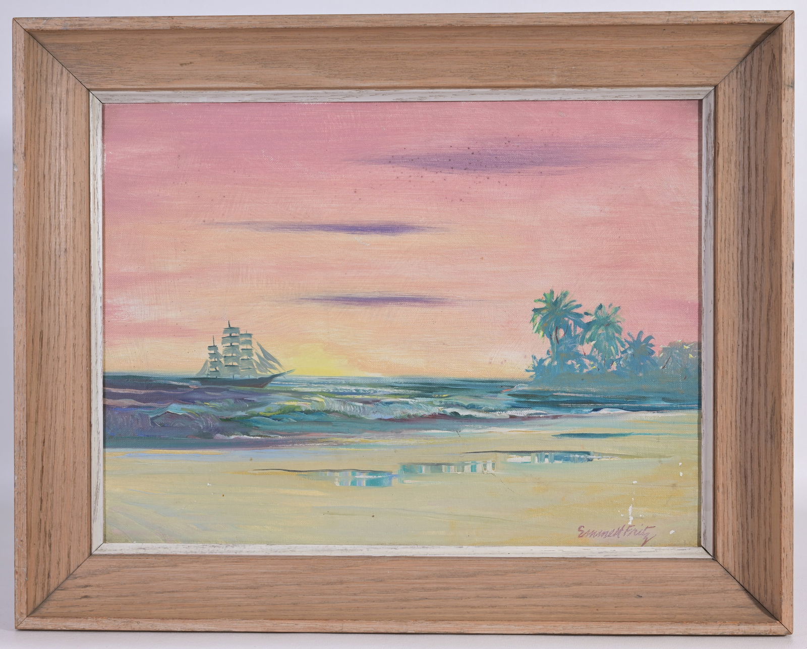 Emmett Fritz (1917 - 1995) St Augustine Coast (1 of 4)