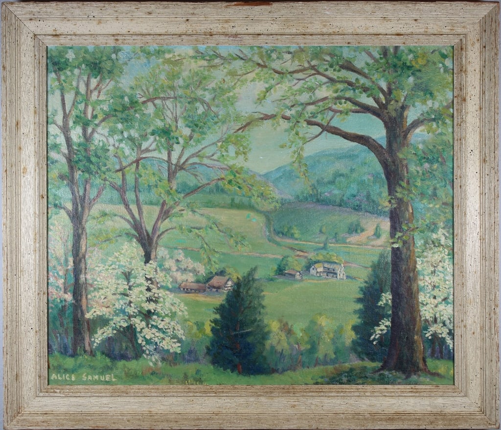 Alice Samuel, New Hope School Landscape (1 of 4)