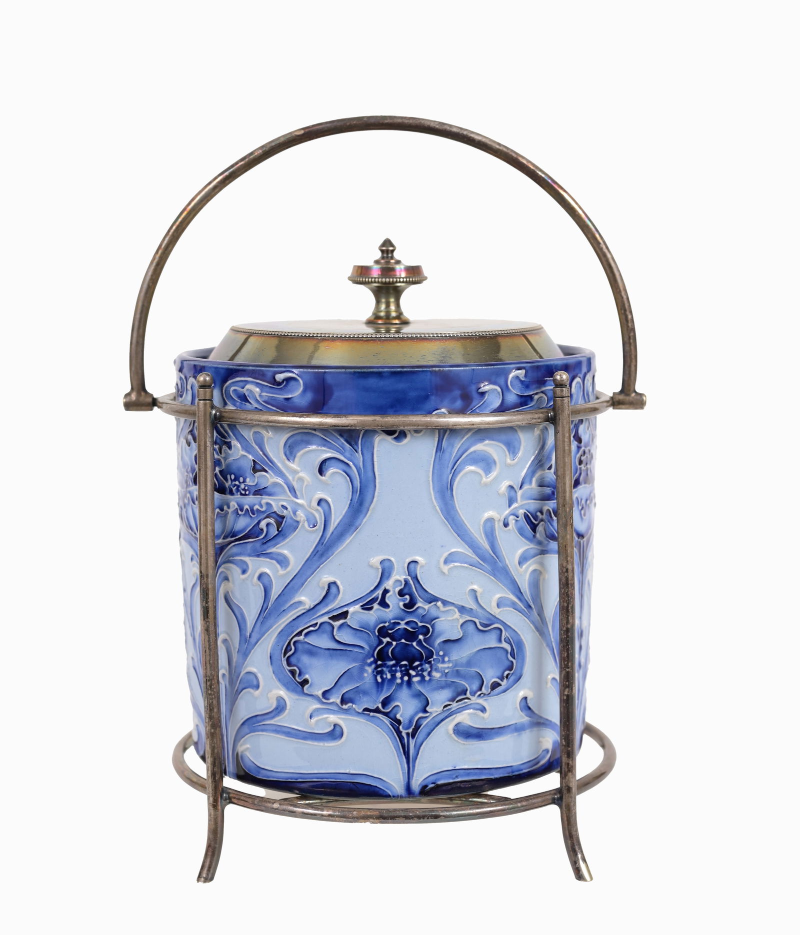 Moorcroft Pottery, Biscuit Jar (1 of 4)