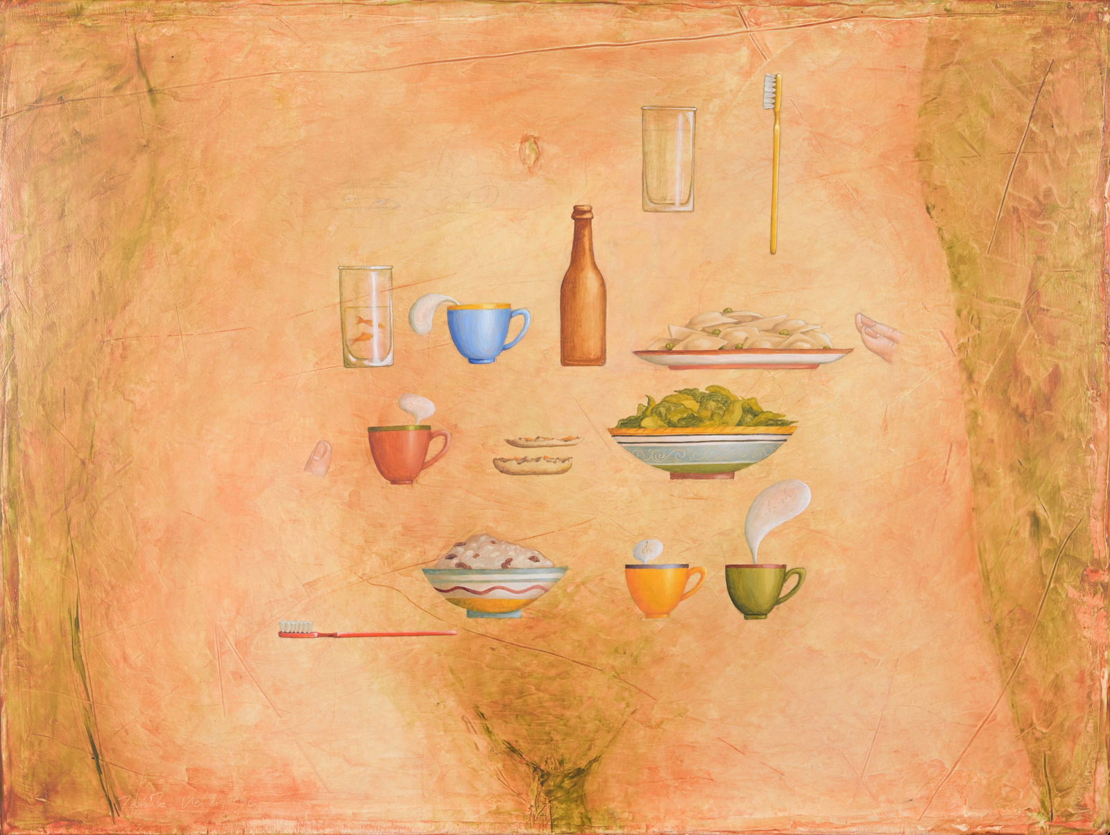 Tabitha Vevers (b. 1957) "Everything I Ate" (1 of 9)