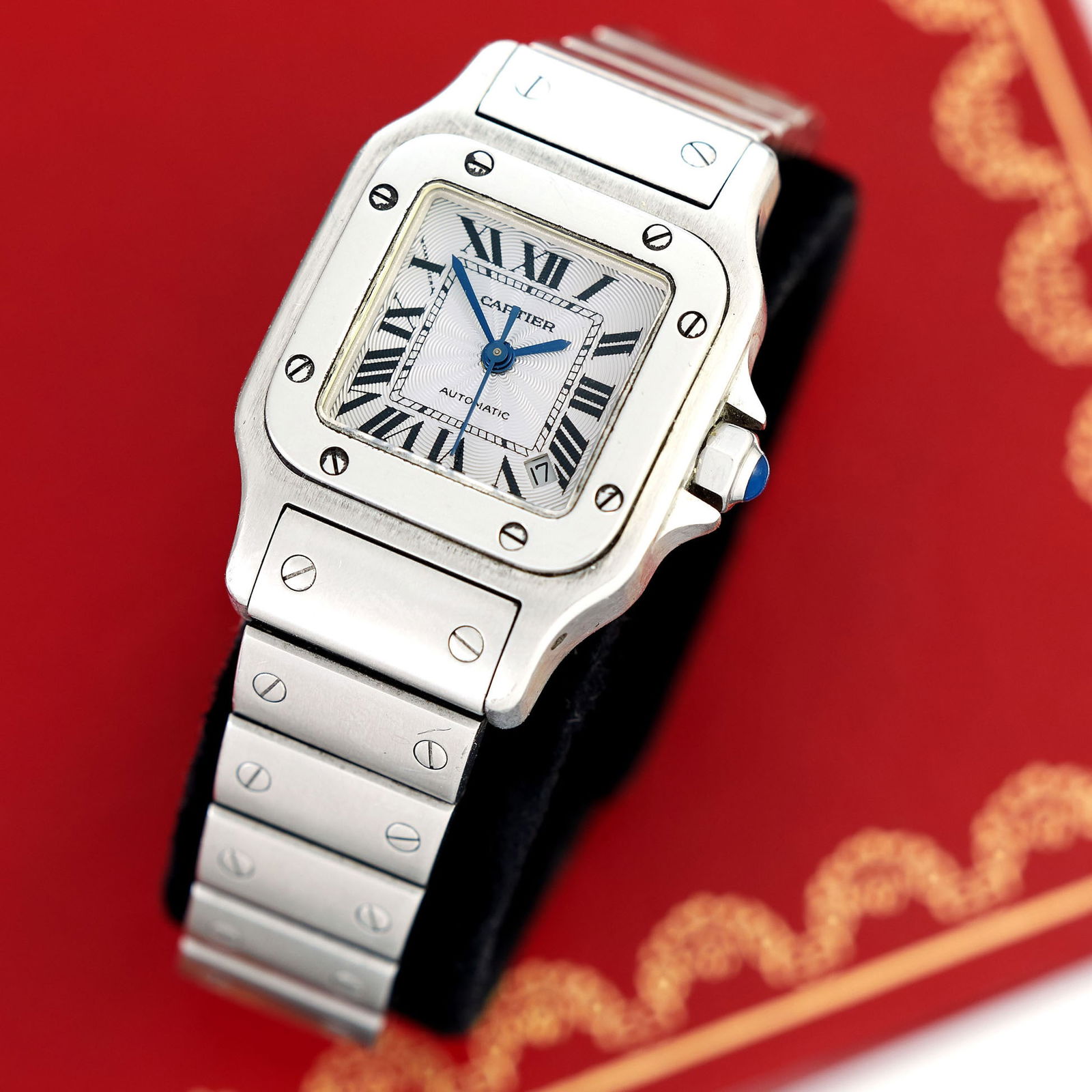 Cartier Santos Galbe Watch (1 of 3)