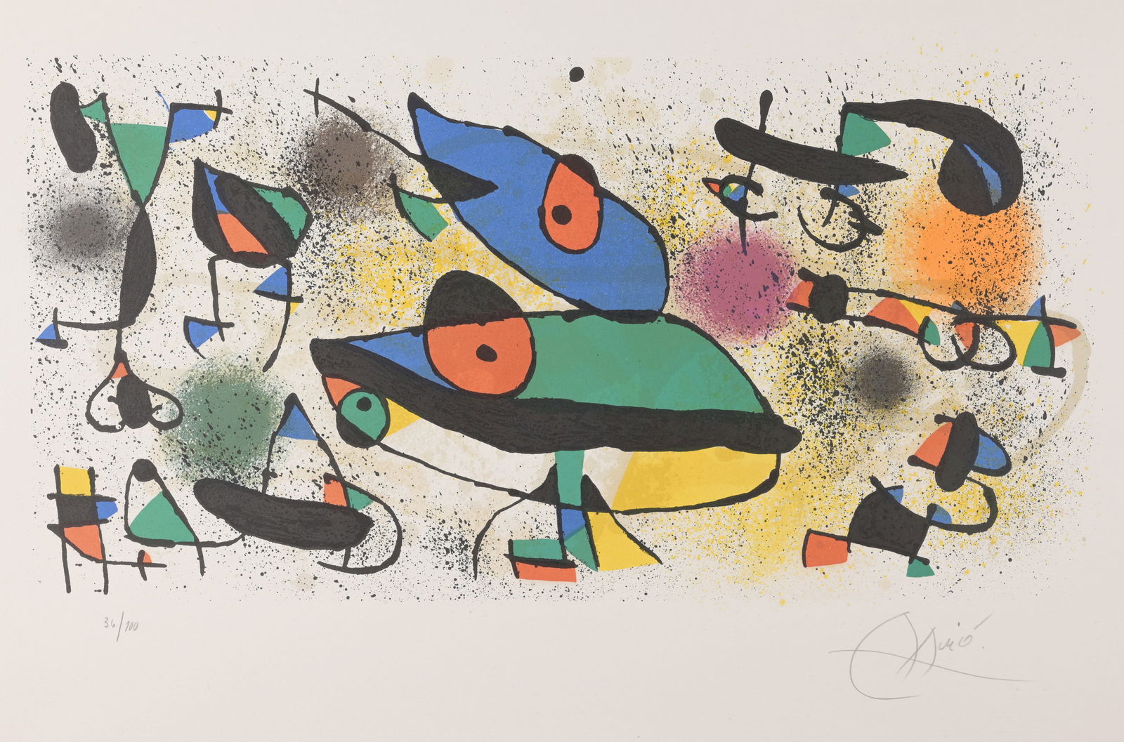 Joan Miro (1893 - 1983) "Sculptures II" (1 of 5)