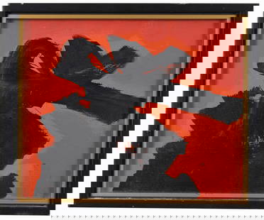 Ronaldo de Juan (New York, 1931-1989): Ronaldo de Juan (New York, Argentinian, 1931-1989) Abstract Composition Oil on Canvas. Signed, dated and inscribed verso on canvas. Sight Size: 10 x 12 in. Overall Framed Size: 11.5 x 13.5 in.