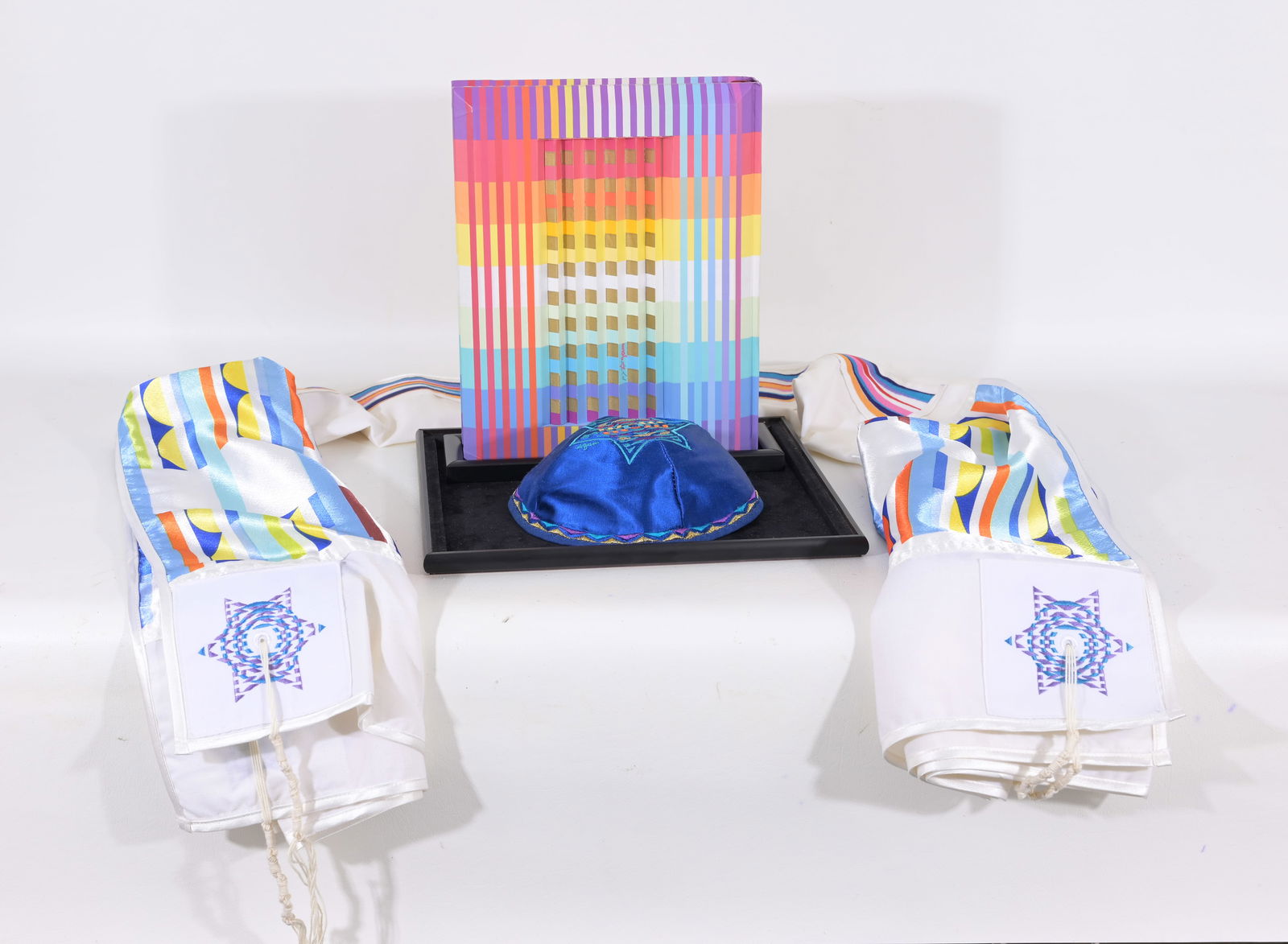 Yaacov Agam (b. 1928) "Rainbow Torah" (1 of 13)