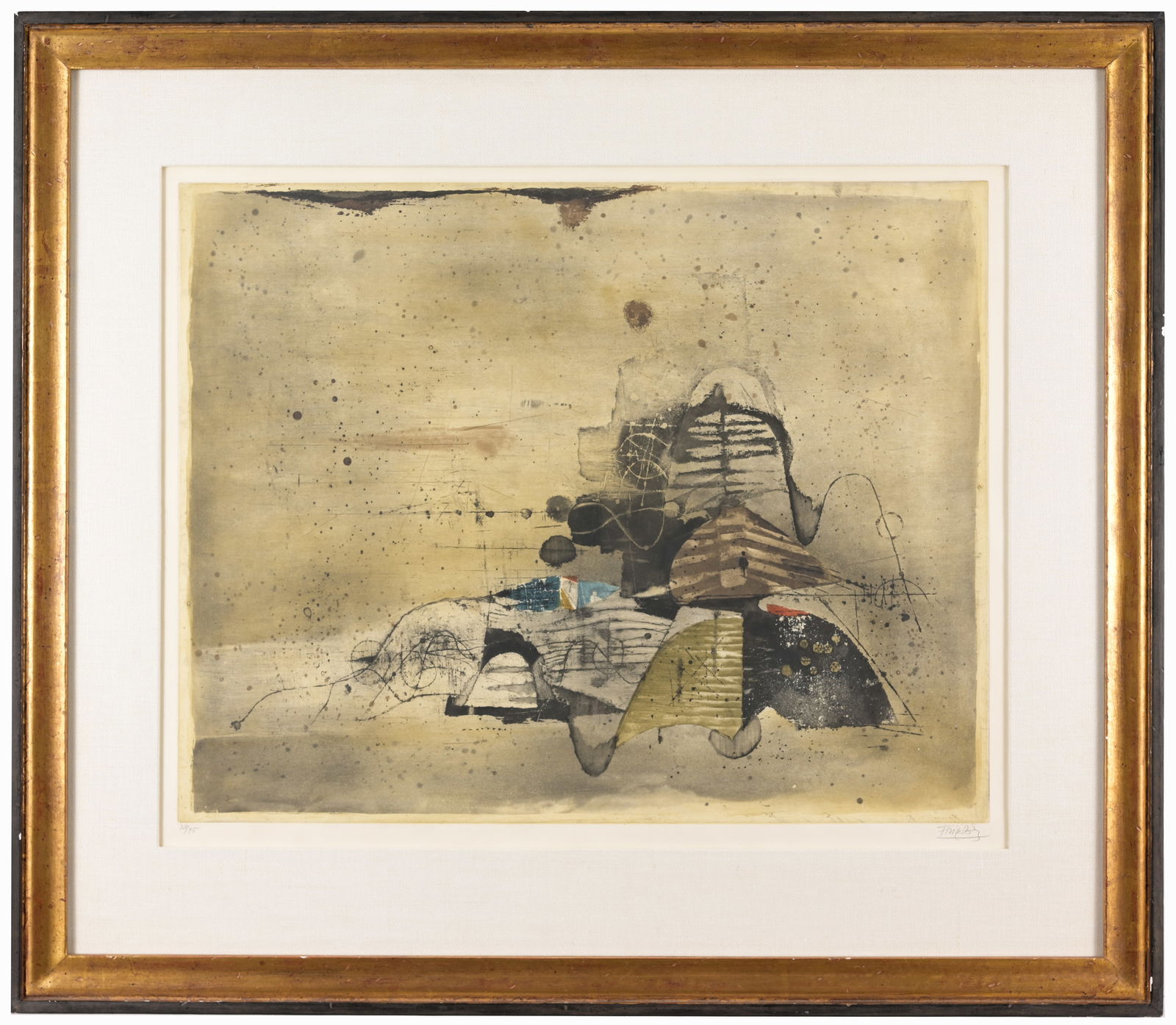 Johnny Friedlander (1912 - 1992) "Collines IV" (1 of 4)