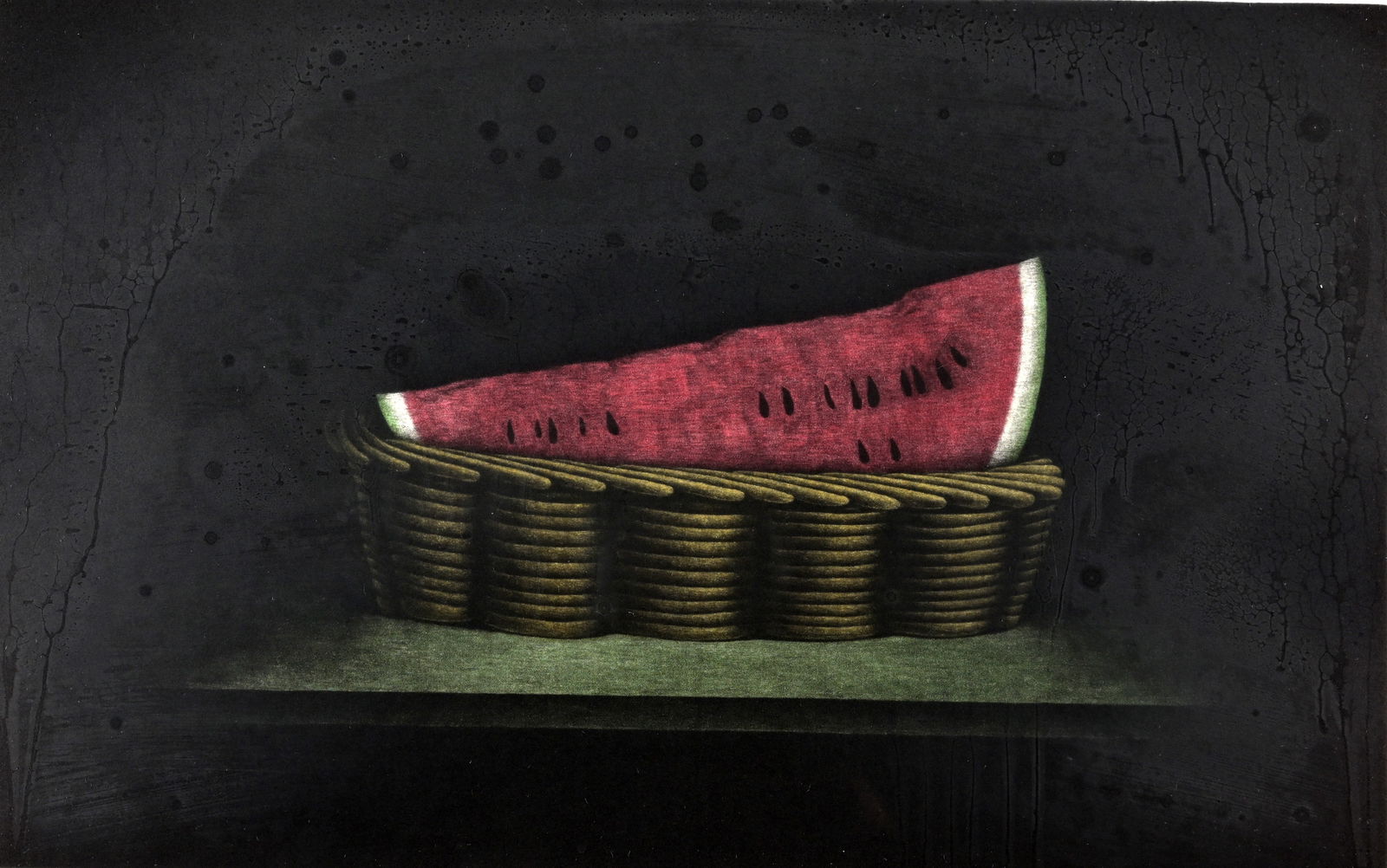 Tomoe Yokoi (B. 1942) "Watermelon" (1 of 4)
