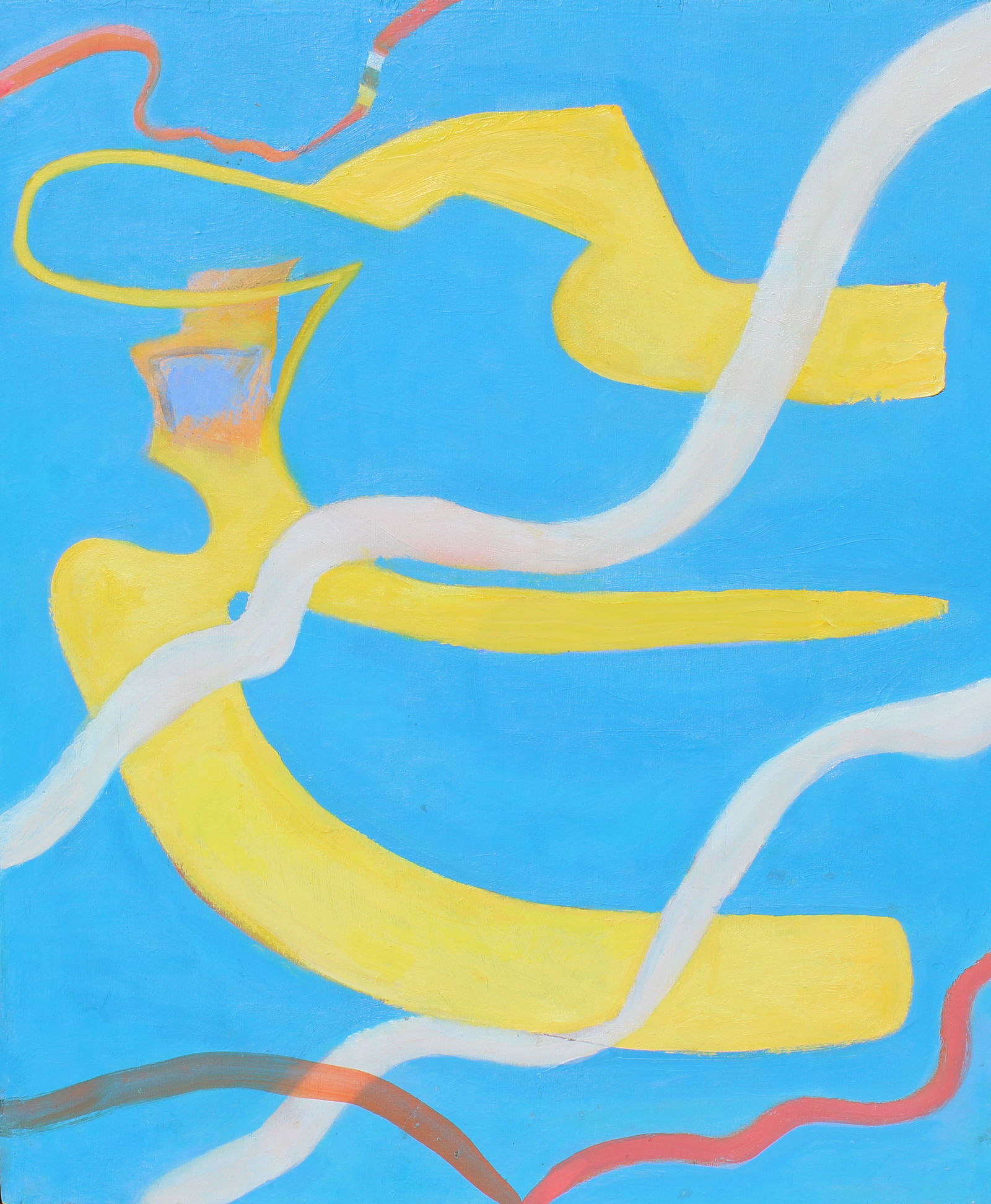 Thomas Koether (NY, FL b. 1940) "Air Riders" (1 of 3)