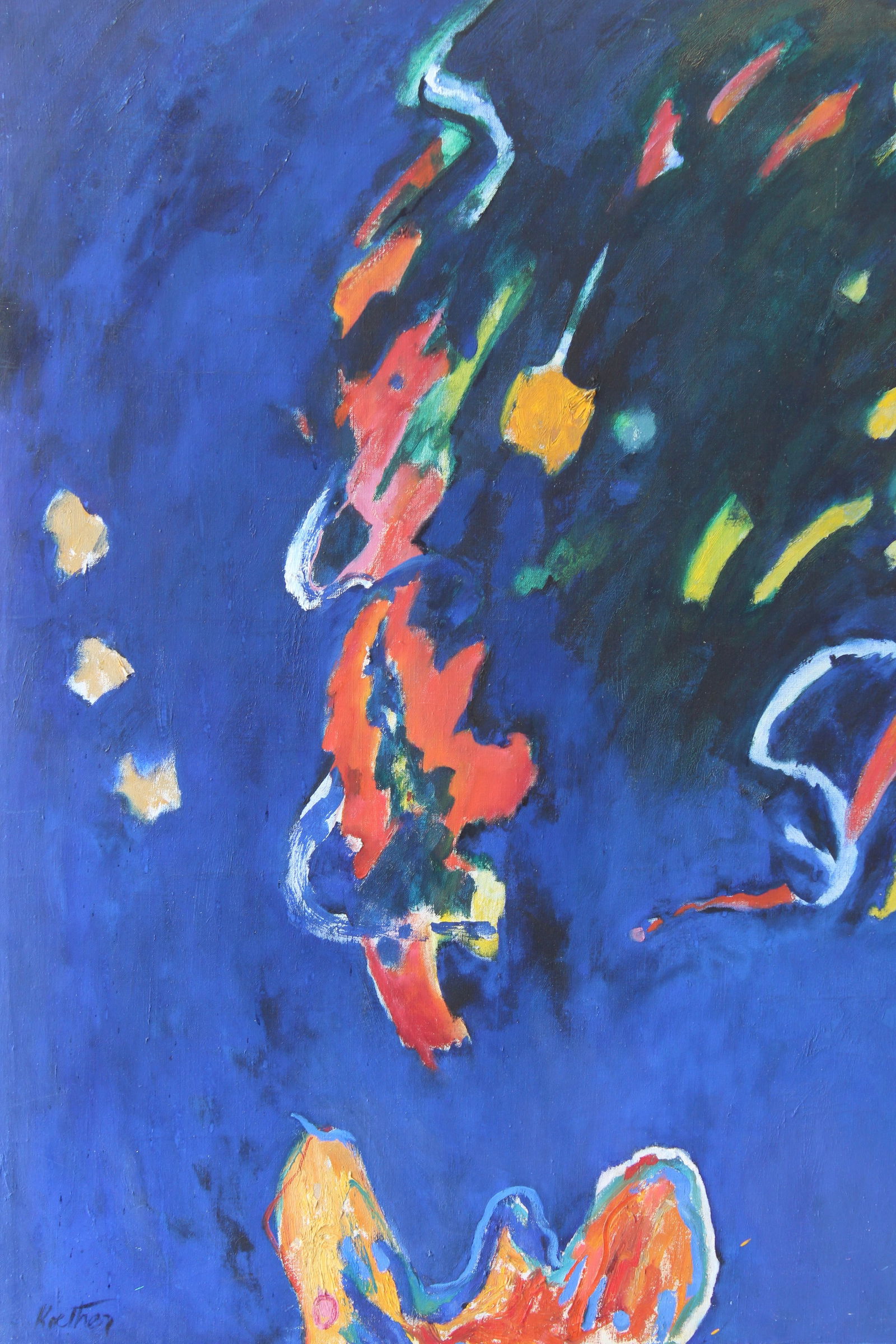 Thomas Koether (NY, FL b. 1940) "Ibiza Night 1" (1 of 4)