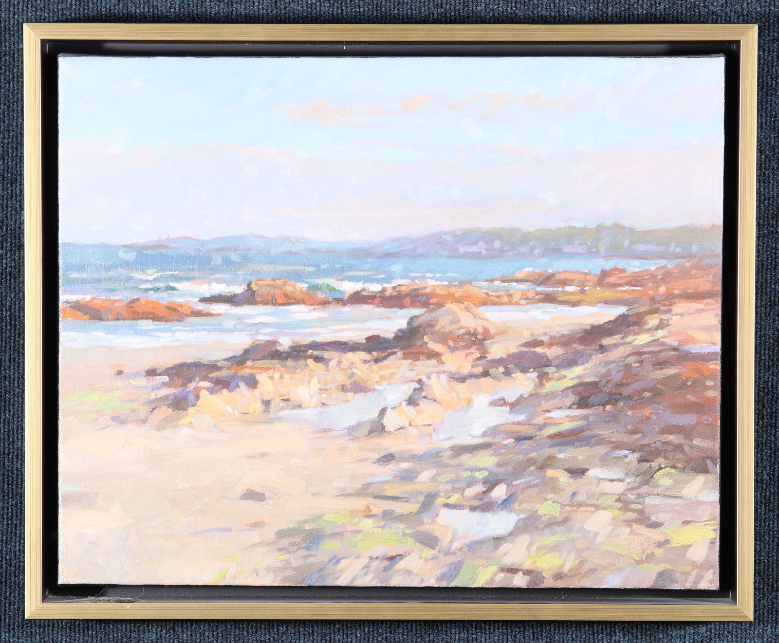 Colin Page (American, B. 1977) "Low Tide Rocks" (1 of 4)