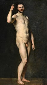 Attr. Eugene Delacroix (1798-1863)