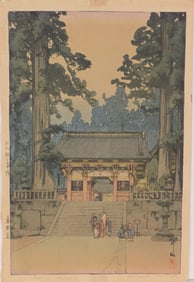 Hiroshi Yoshida - "Toshogu Shrine"