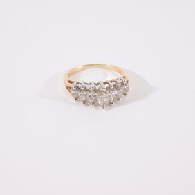 (7) Marquise Cut Diamond Ring