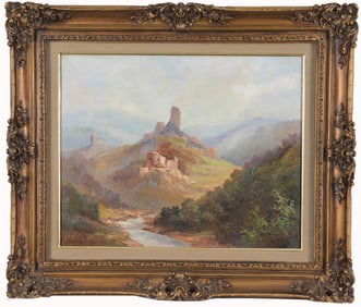 Signed, 19th C. European Landscape