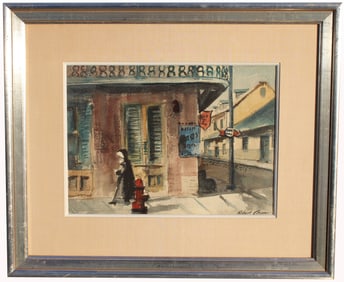 Robert Chase (Florida, 1919 - 2014) "New Orleans"