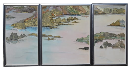 Florence Brown Eden (1916 - 2013) "Island Passage"