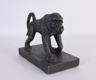 Mario Bandini (Italian, 1908-1979) Gesso Baboon