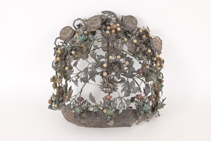Qing Dynasty Chinese Kingfisher Tiara