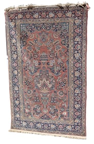 1910 Mohtasham Kashan Rug - 7' x 4'5"