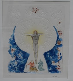 Salvadore Dali - "L'Hostie" Double Sided Etching