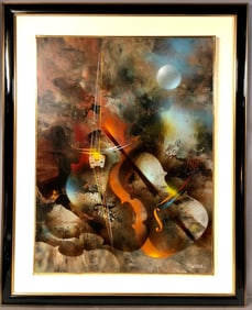 Leonardo Nierman (Mexican/American, 1932 - 2023)