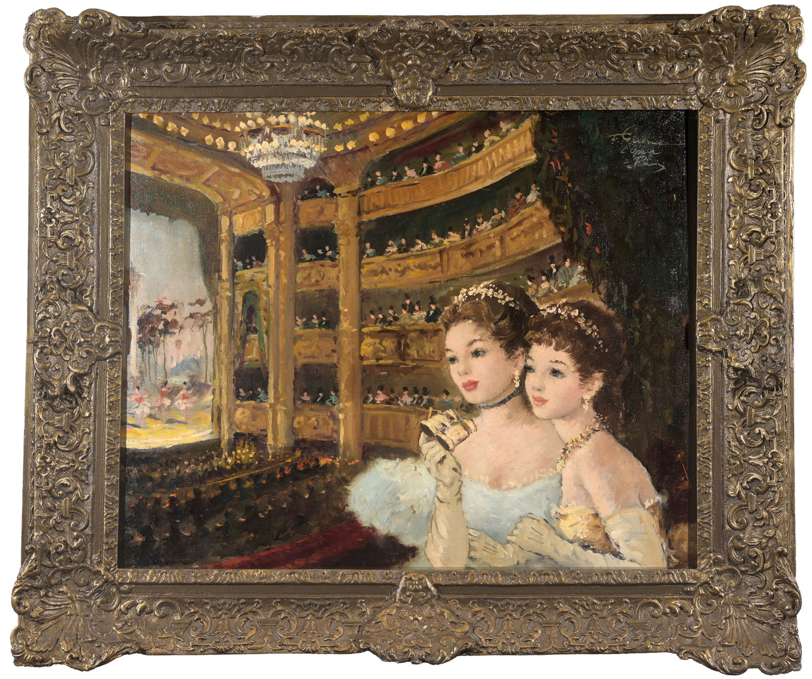 Francois Gerome (French, 1895 - ) Opera in Paris (1 of 4)