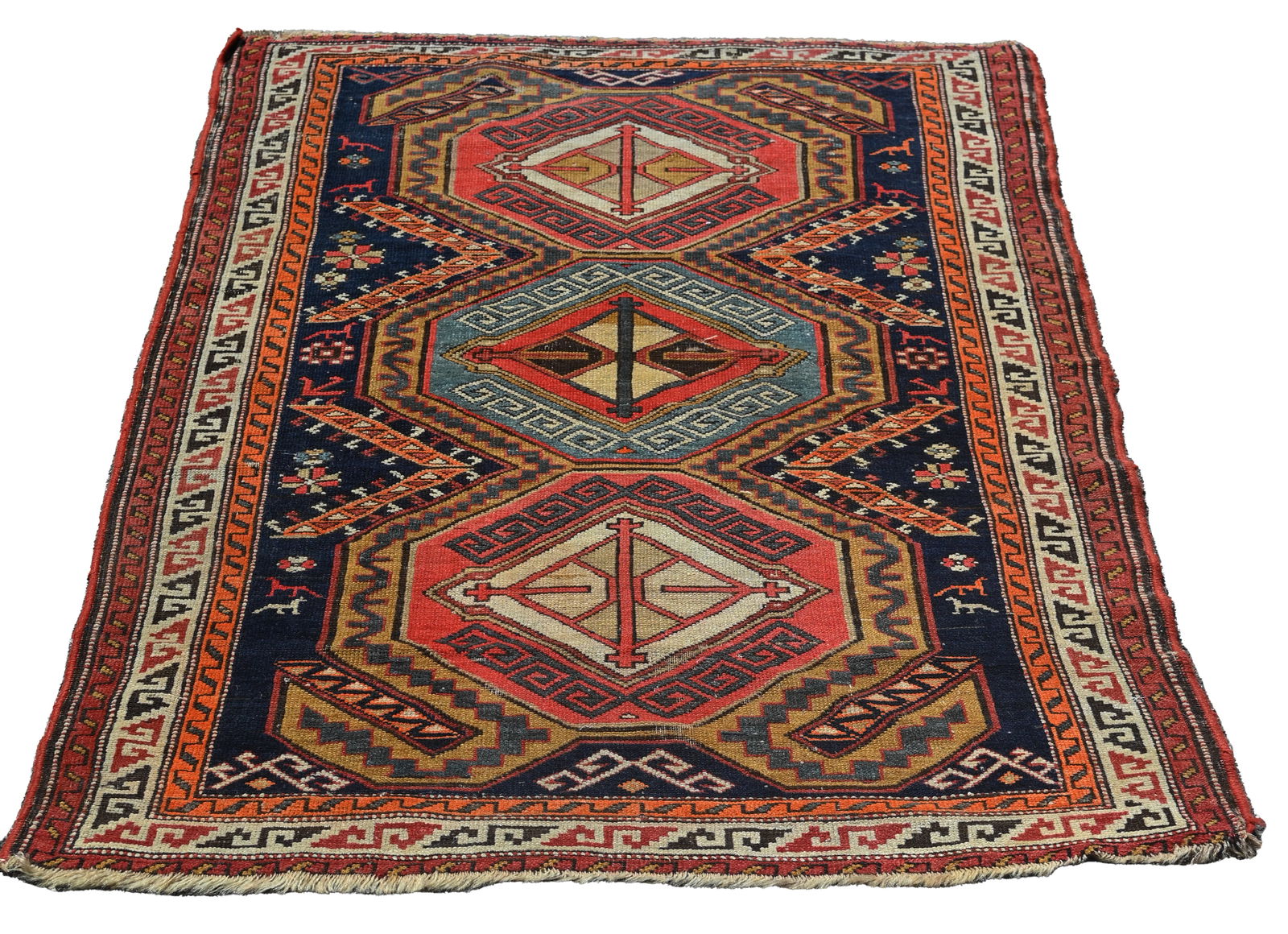 Antique Turkish Rug - 3'3" x 5'3" (1 of 4)