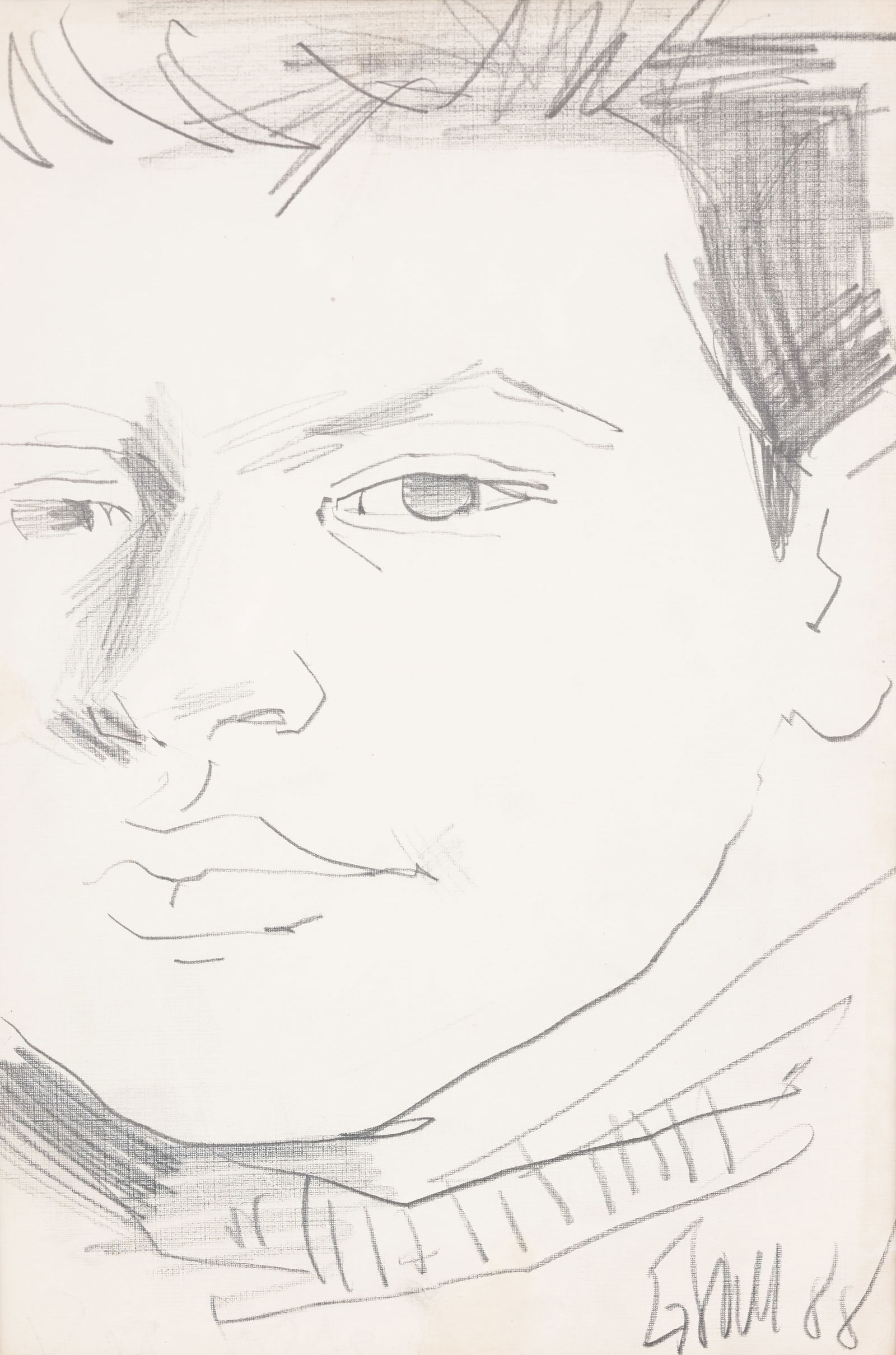Enrique Grau (1920 - 2004) Pencil Sketch (1 of 5)