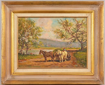 Wayne Morrell (1923 - 2013) "Bucks County"