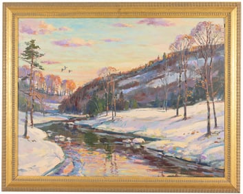 Wayne Morrell (1923 - 2013) "The Ipswich River"