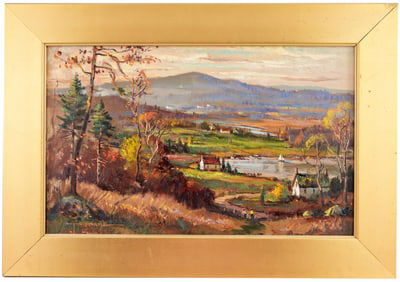 Wayne Morrell (1923 - 2013) "The Annisquam River"
