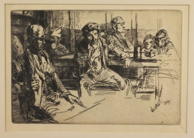 James McNeill Whistler - "Longshoreman"