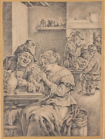 17th C. Flemish School, Attri. David Teniers
