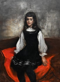 Frank Mason (1921 - 2009) Portrait of Nina Augusta