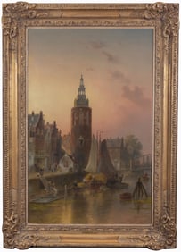 Charles Leickert (1816 - 1907) Amsterdam