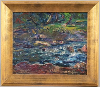John Dominique (CA, 1893 - 1994) "Ventura River"
