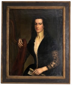 19th C. American School Portrait of a Woman