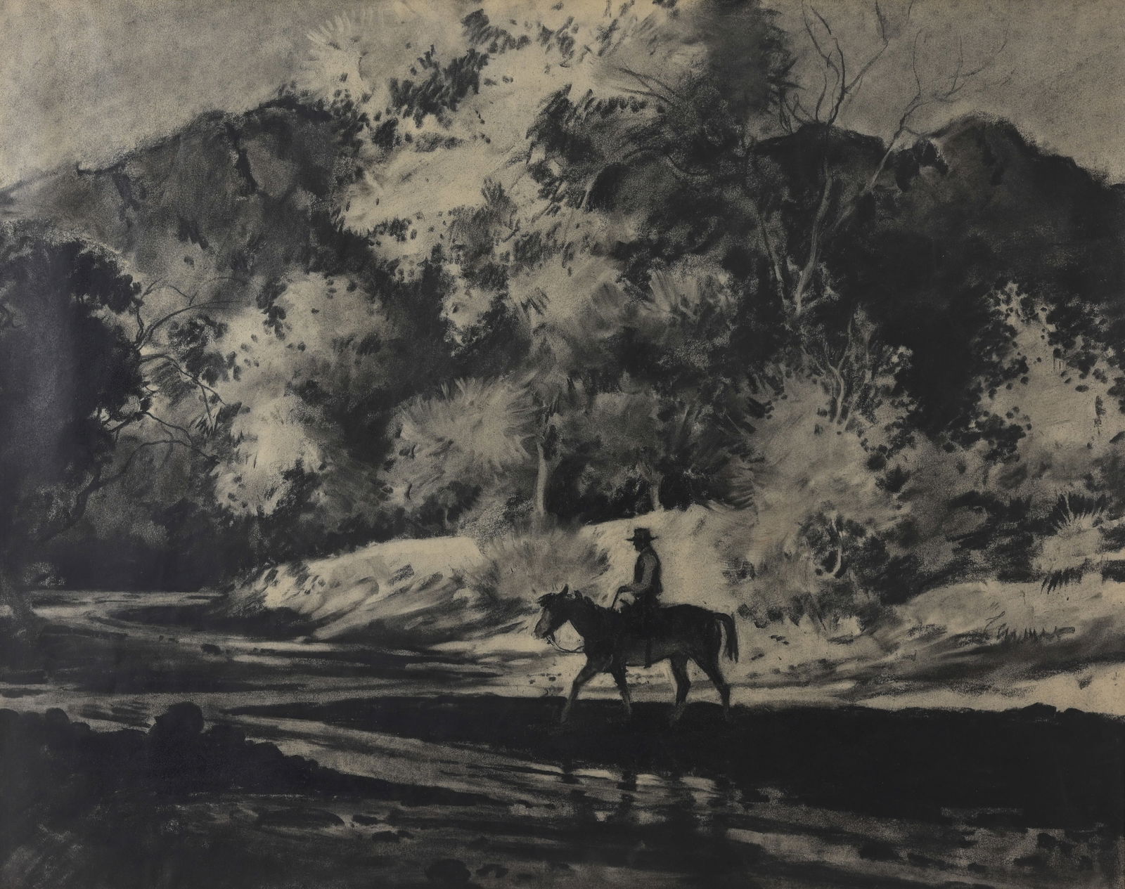 Charles LaSalle "December at the Agua Fria" (1 of 7)