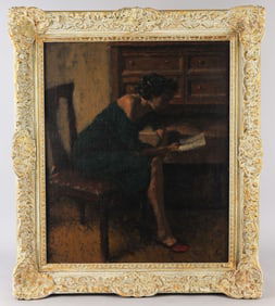 WPA Painting of a Woman