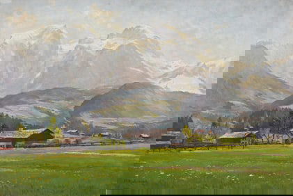 Herman Kiekebusch (B. 1857) "Hoher Goll"