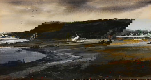 Marc Moon (1923 - 2006) "Province Town"