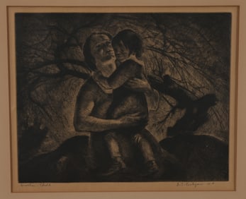 John Costigan (1888 - 1972) "Mother and Child"