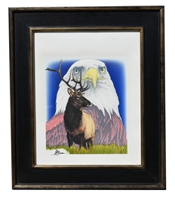 John Benson (B. 1949) "Take Pride in America"