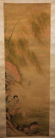 Chinese School Scroll Painting