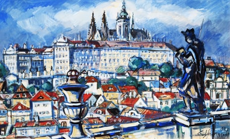 Signed, European School Cityscape