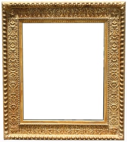 19th C. Orientalist Gilt/Wood Mirrored Frame