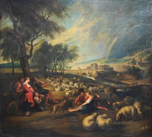 Monumental Painting, After Peter Paul Rubens