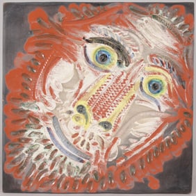 Pablo Picasso - "Tete de lion" Plaque