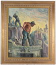 Maximilien Luce (1858 - 1941) "Constructeurs"