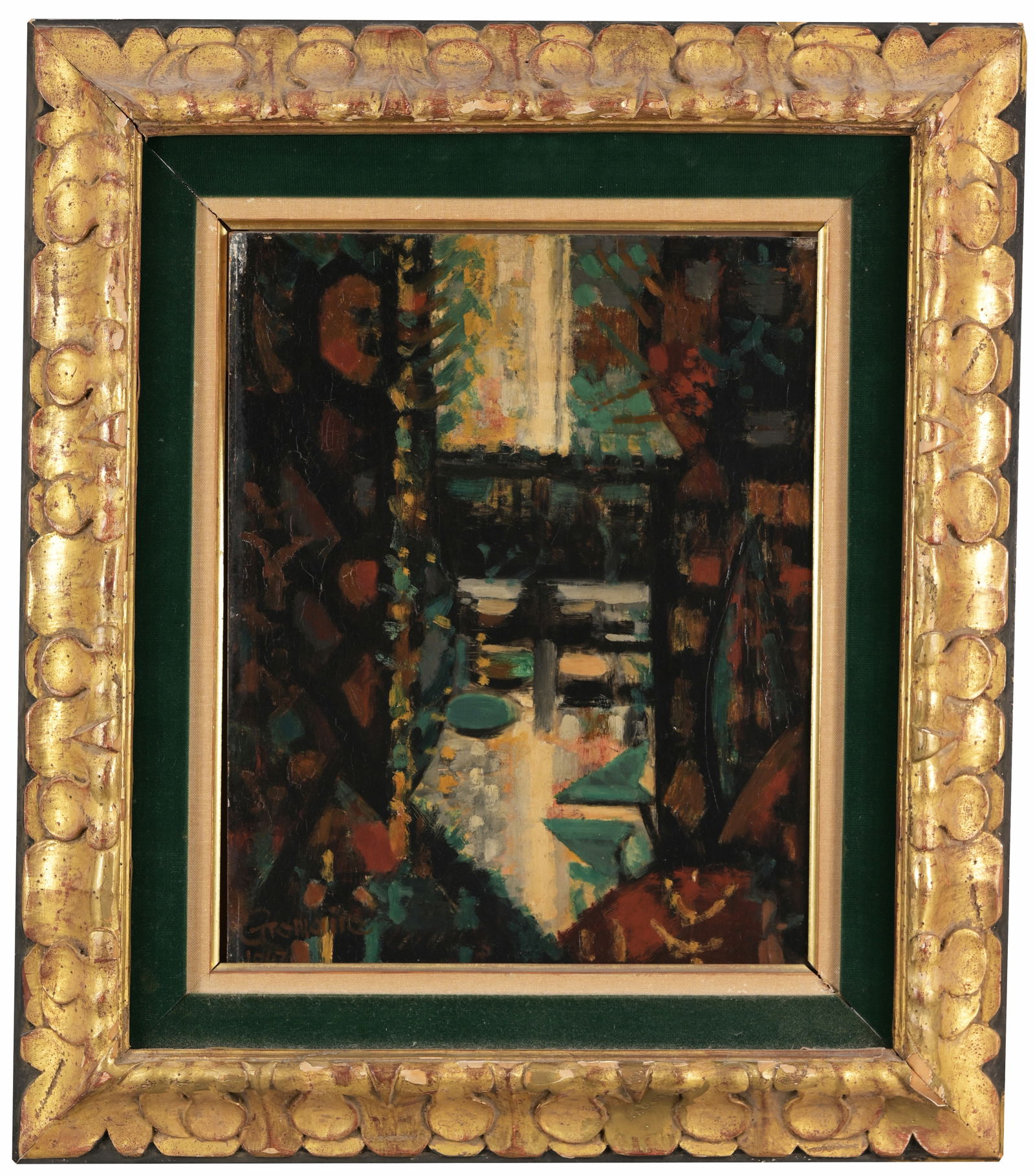 Marcel Gromaire (1892 - 1971) "Un coin d'etang" (1 of 8)