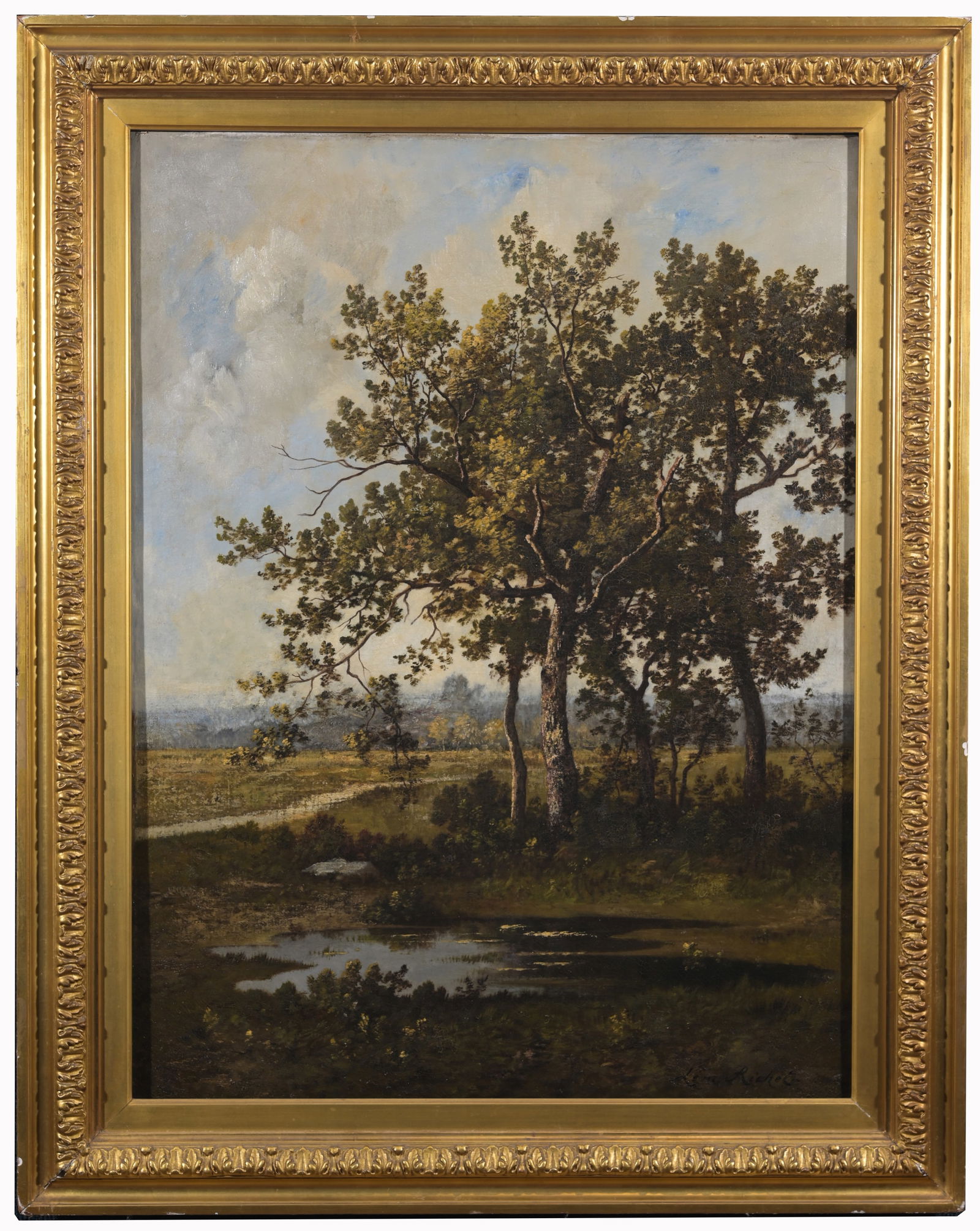 Leon Richet (French, 1847 - 1907) Barbizon (1 of 5)